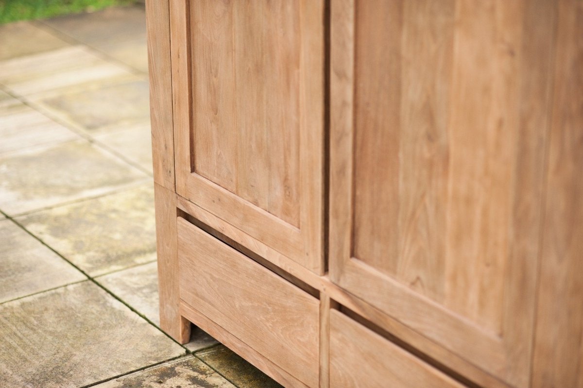 Teakholz Schrank 130cm - Souren Furniture (CH)
