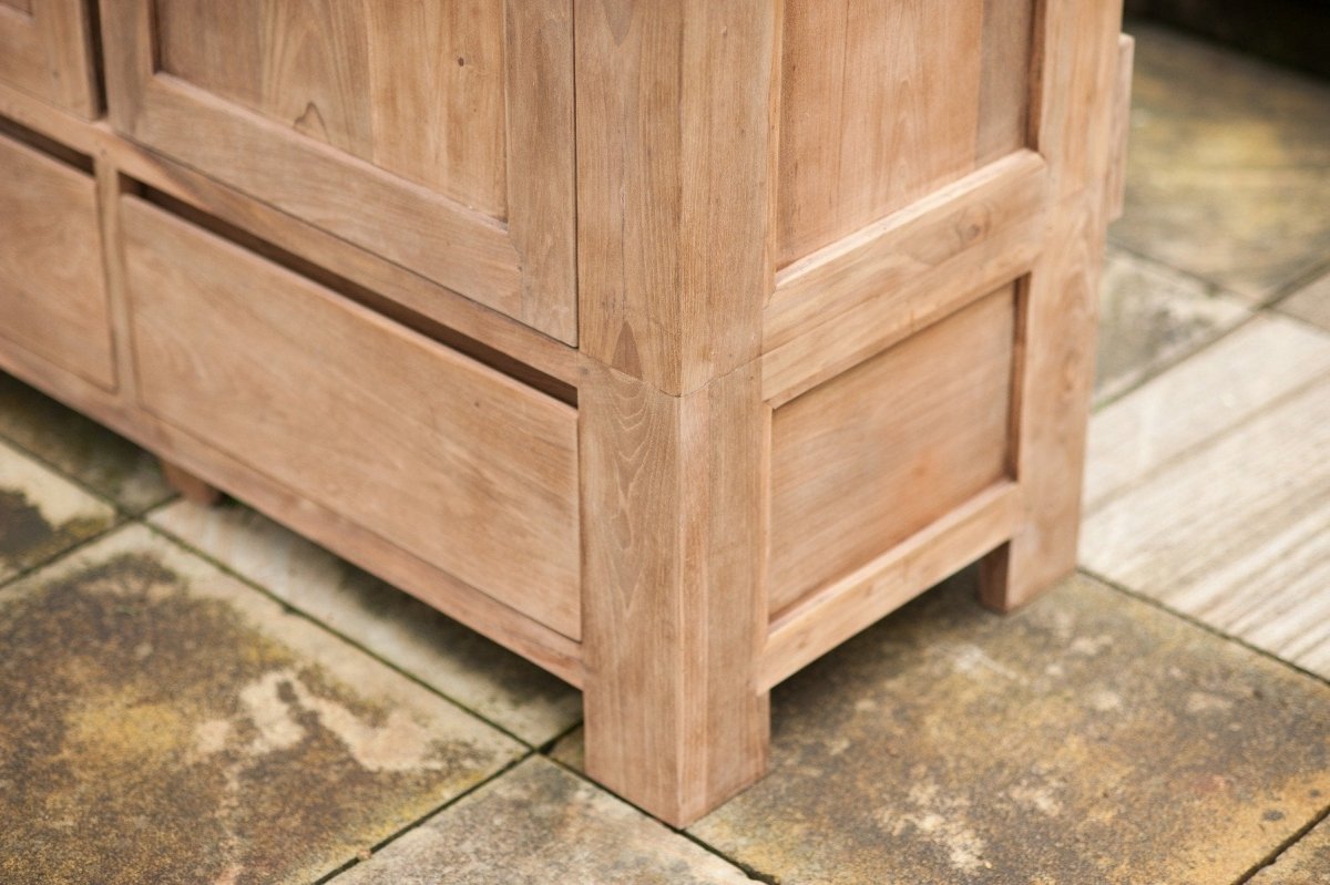 Teakholz Schrank 130cm - Souren Furniture (CH)