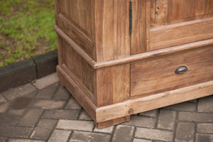 Teakholz Schrank 170cm Altholz XL - Souren Furniture (CH)