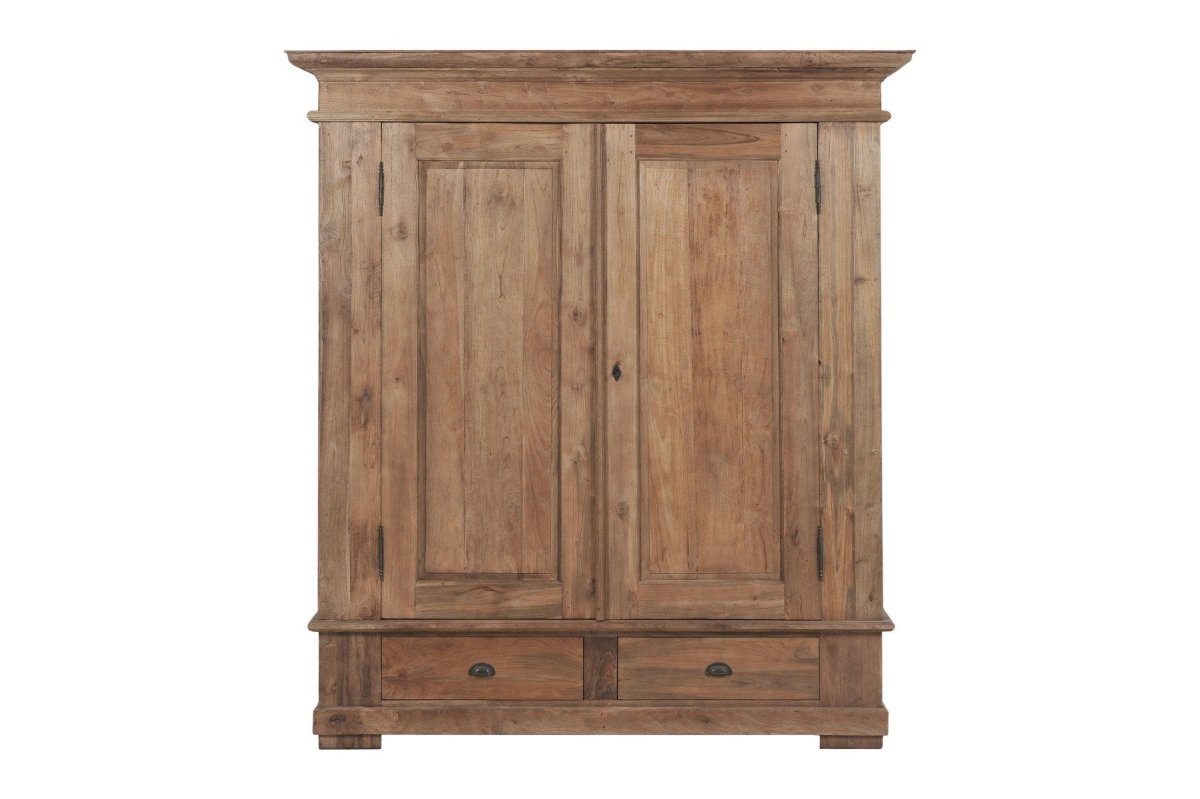 Teakholz Schrank 170cm Altholz XL - Souren Furniture (CH)