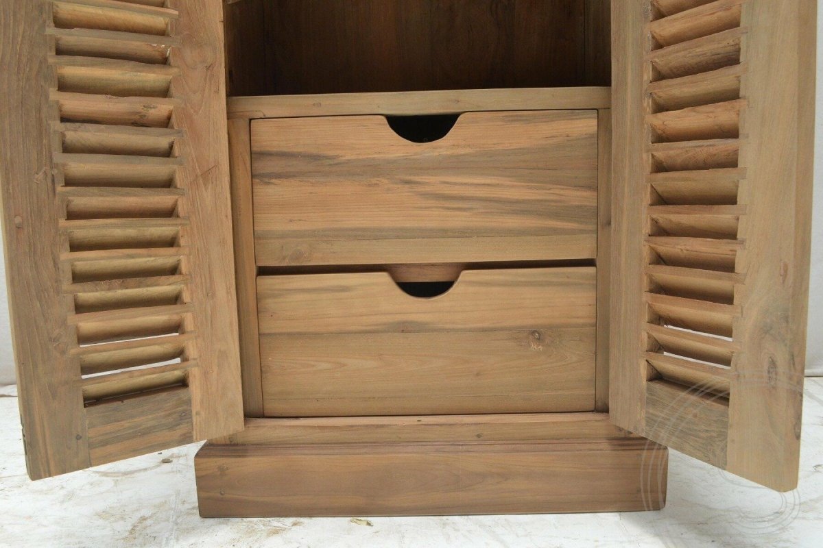 Teakholz Schuhschrank Java - Souren Furniture (CH)