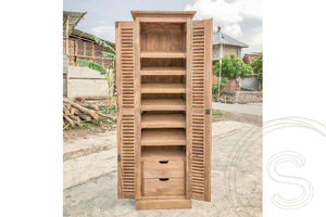Teakholz Schuhschrank Java - Souren Furniture (CH)