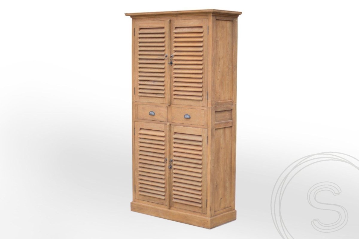 Teakholz Schuhschrank Lombok - Souren Furniture (CH)