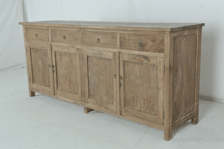 Teakholz Sideboard 200cm Alt Holz - Souren Furniture (CH)