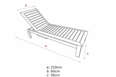 Teakholz Sonnenliege - Souren Furniture (CH)