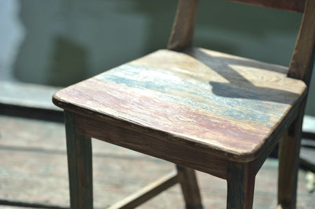 Teakholz Stuhl Berlin PAINT - Souren Furniture (CH)