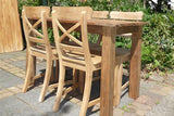 Teakholz Tisch 120 x 80 cm Altholz - Souren Furniture (CH)