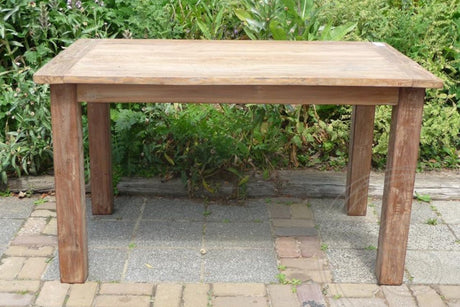 Teakholz Tisch 140 x 80 cm Altholz - Souren Furniture (CH)