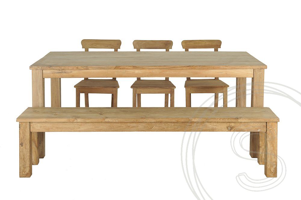 Teakholz Tisch 200 x 90 - Souren Furniture (CH)