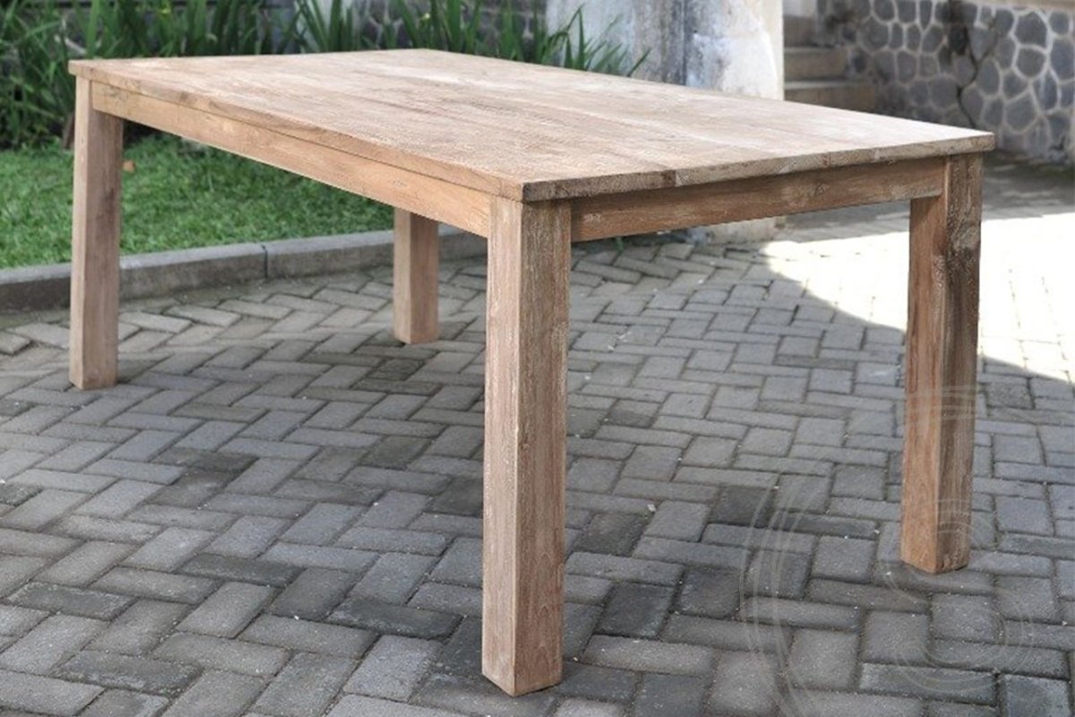 Teakholz Tisch 200 x 90 - Souren Furniture (CH)