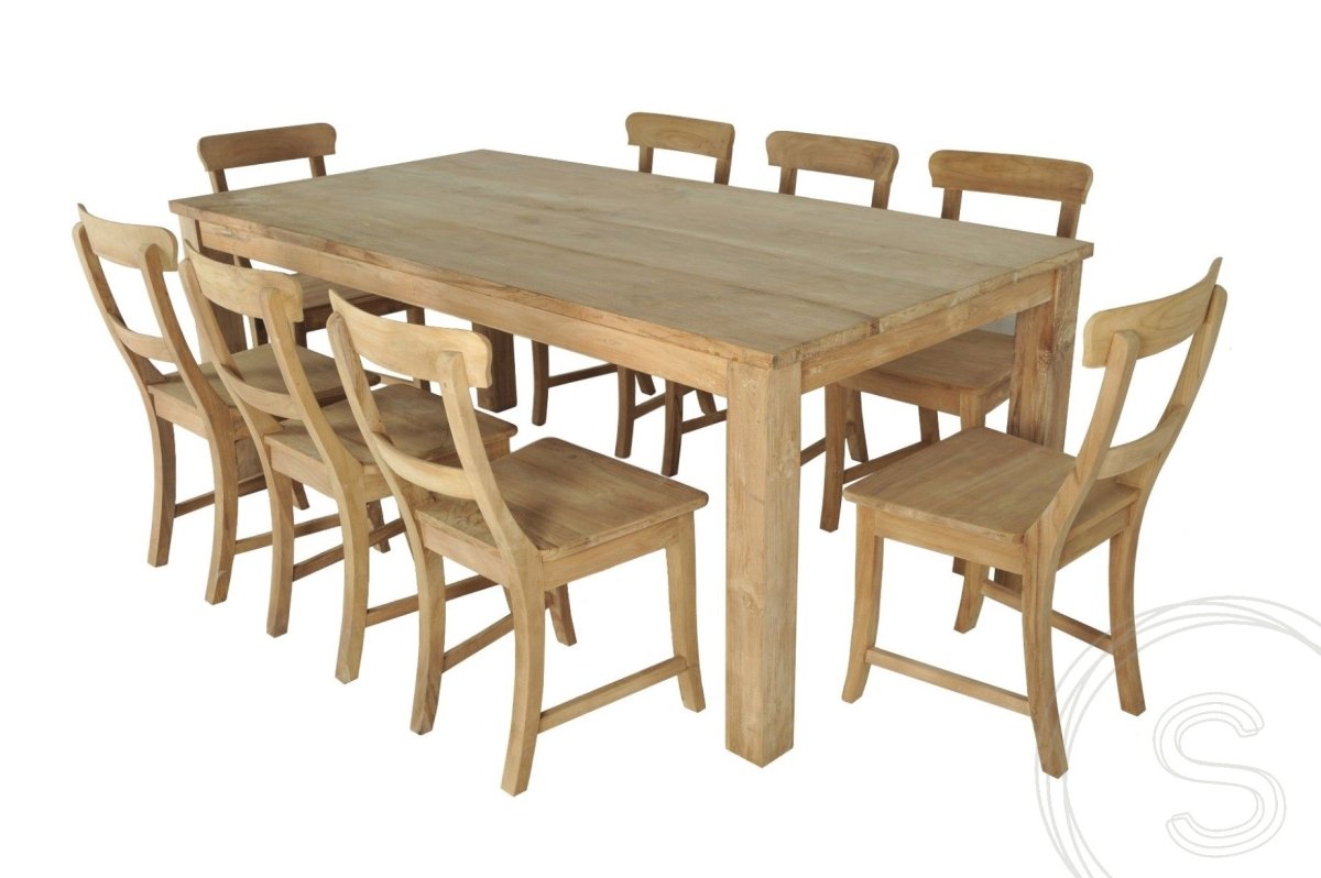Teakholz Tisch 200 x 90 - Souren Furniture (CH)