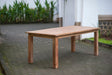 Teakholz Tisch 220 x 100 Altholz - Souren Furniture (CH)