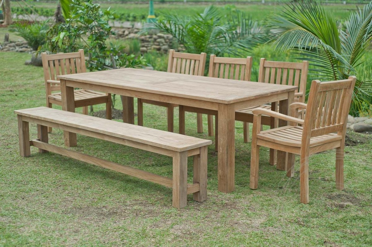 Teakholz Tisch 240x100 cm - Souren Furniture (CH)