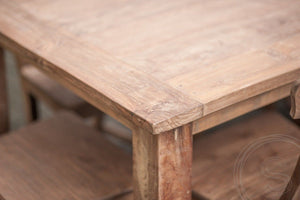 Teakholz Tisch 260 x 100 Altholz - Souren Furniture (CH)