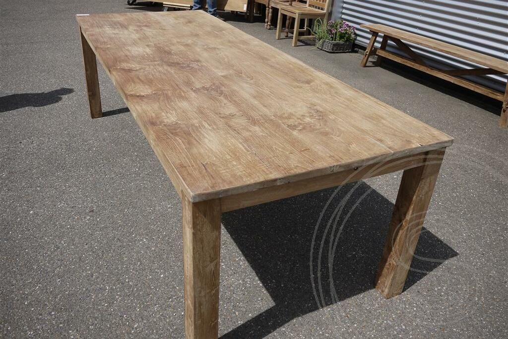 Teakholz Tisch 260 x 100 cm - Souren Furniture (CH)