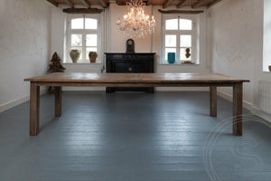 Teakholz Tisch 280 x 100 cm Altholz - Souren Furniture (CH)