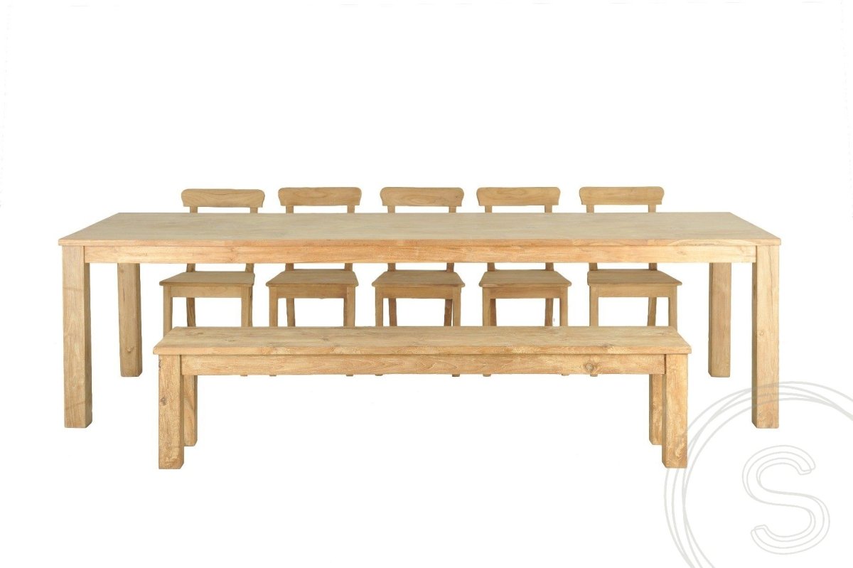 Teakholz Tisch 300 x 100 - Souren Furniture (CH)