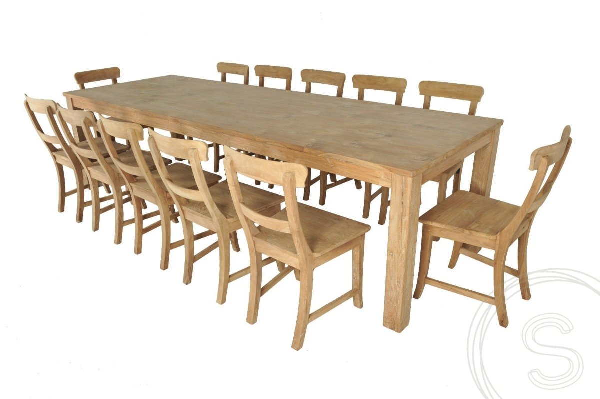 Teakholz Tisch 300 x 100 - Souren Furniture (CH)