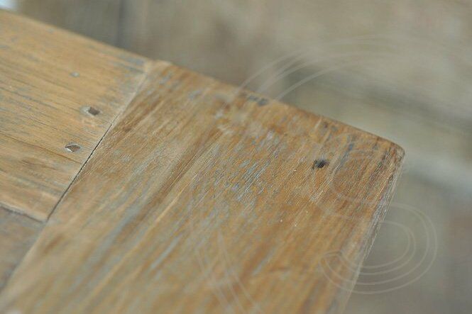 Teakholz Tisch 300 x 100 cm Altholz - Souren Furniture (CH)