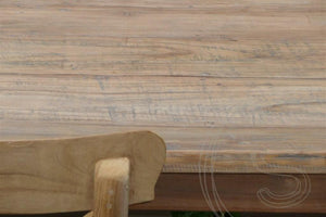 Teakholz Tisch 300 x 100 cm Altholz - Souren Furniture (CH)