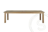 Teakholz Tisch 300 x 100 cm Altholz - Souren Furniture (CH)