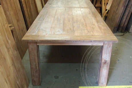 Teakholz Tisch 300 x 120 Altholz - Souren Furniture (CH)