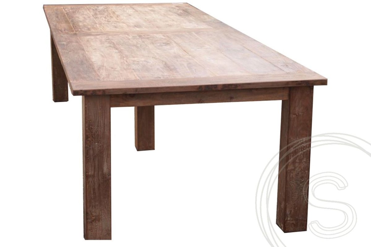 Teakholz Tisch 320 x 120 Altholz - Souren Furniture (CH)