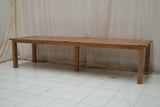 Teakholz Tisch 350 x 100 Altholz - Souren Furniture (CH)