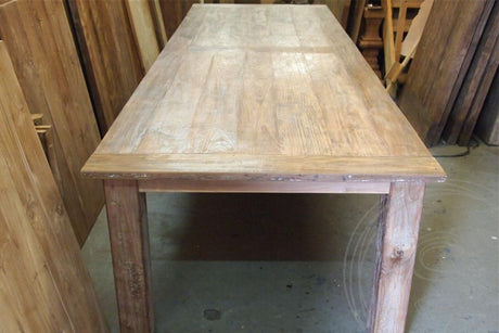 Teakholz Tisch 350 x 120 Altholz - Souren Furniture (CH)