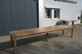 Teakholz Tisch 400 x 100 cm Altholz - Souren Furniture (CH)