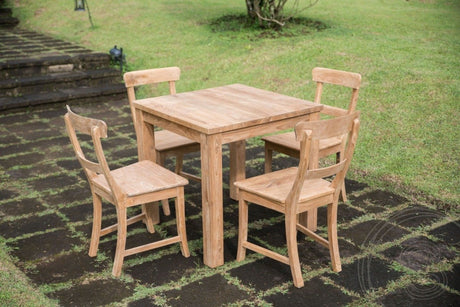 Teakholz Tisch 80 x 80 - Souren Furniture (CH)