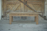 Teakholz Tisch mit Schubladen 110 x 70 Altholz - Souren Furniture (CH)
