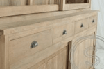 Teakholz Vitrinenschrank 200 cm - Souren Furniture (CH)
