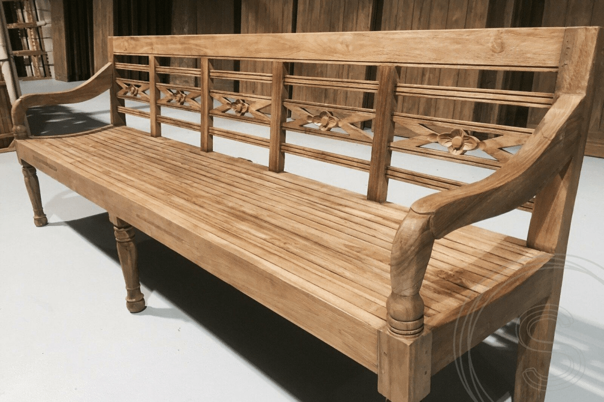 Teakholzbank 240cm - Souren Furniture (CH)