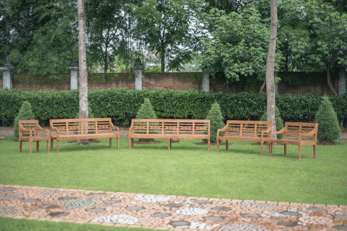 Teakholzbank 240cm - Souren Furniture (CH)