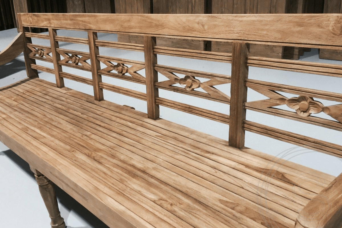 Teakholzbank 240cm - Souren Furniture (CH)