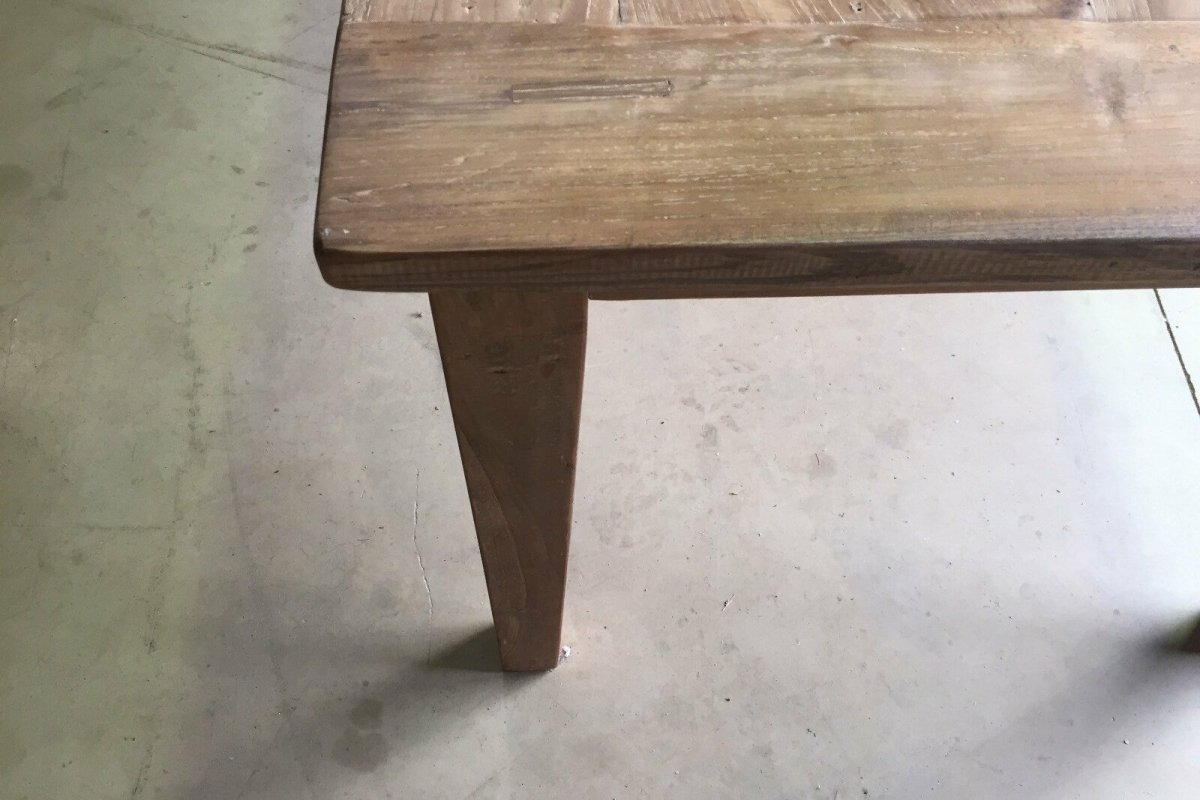 Teakholztisch mit Schubladen 180x90cm Altholz - Souren Furniture (CH)