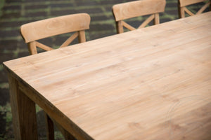 Teak tafel 200 x 90 - Souren Meubels