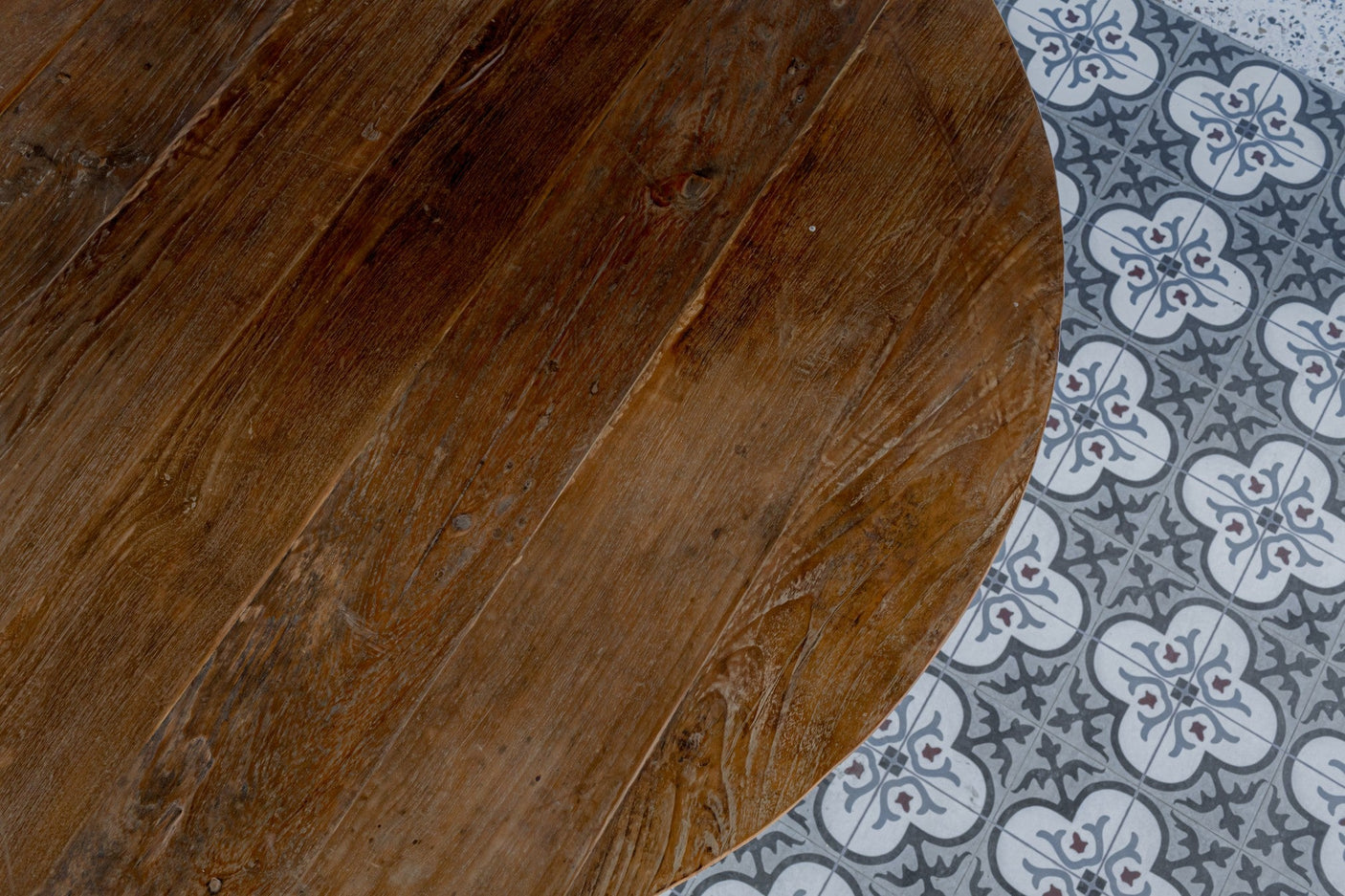 Runder Teak Esstisch Anteak