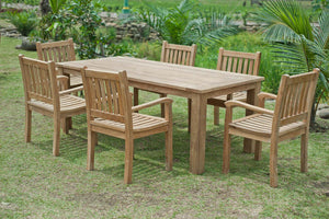 Teak tuinstoel Beaufort - Souren Meubels