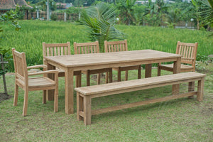 Teak Gartenbank 240cm