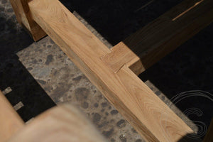 Teak Gartentisch 300x100 Mammut